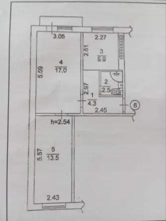 2-комн. квартира, 45 м² · Донецк, Калининский район · фото 1